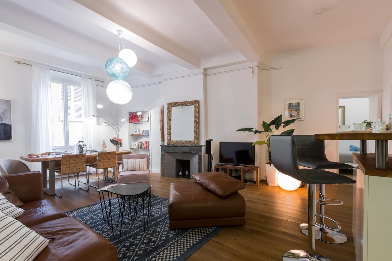 Pref 2 - F4 - Vaste Et Bourgeois ,3 Chambres, Ascenseur, Vx-Ницца Экстерьер фото
