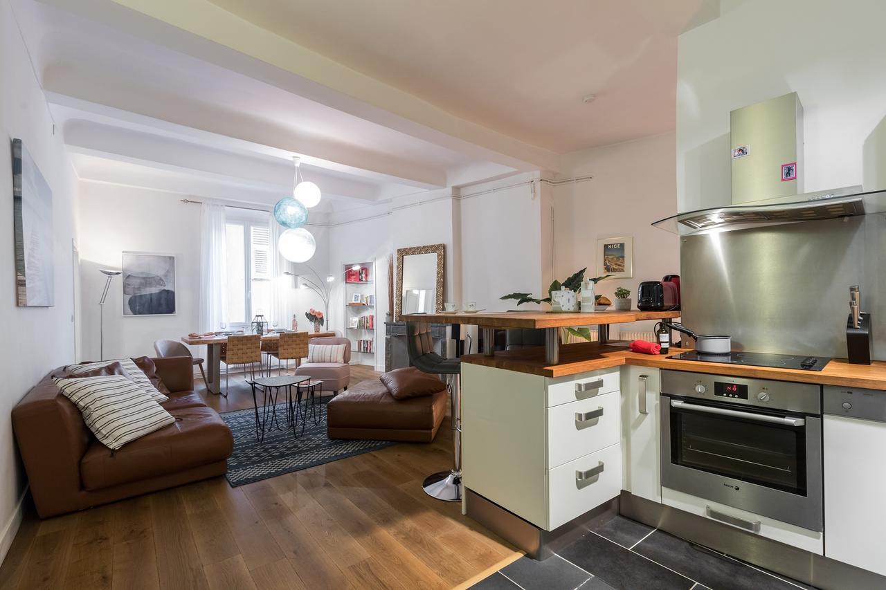 Pref 2 - F4 - Vaste Et Bourgeois ,3 Chambres, Ascenseur, Vx-Ницца Экстерьер фото